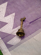 Purple Tissue Brocade Handloom Banarasi Saree - Sacred Weaves