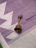 Purple Tissue Brocade Handloom Banarasi Saree - Sacred Weaves