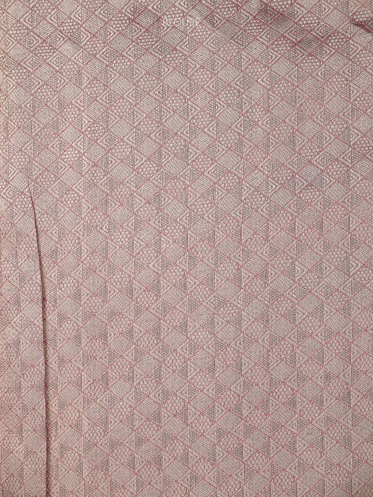 Magenta Tissue Brocade Handloom Banarasi Saree