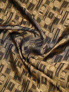 Black Tissue Brocade Handloom Banarasi Saree - Sacred Weaves