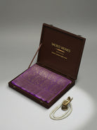 Purple Silk Brocade Handloom Banarasi Saree
