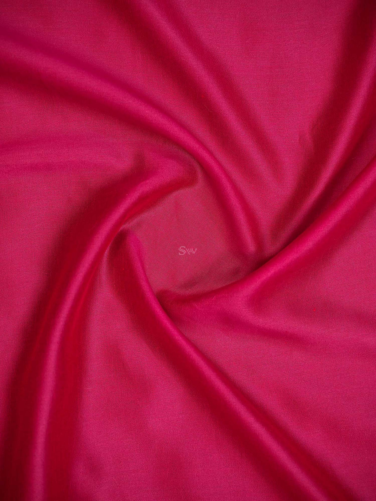 Magenta Pashmina Moonga Silk Handloom Banarasi Saree