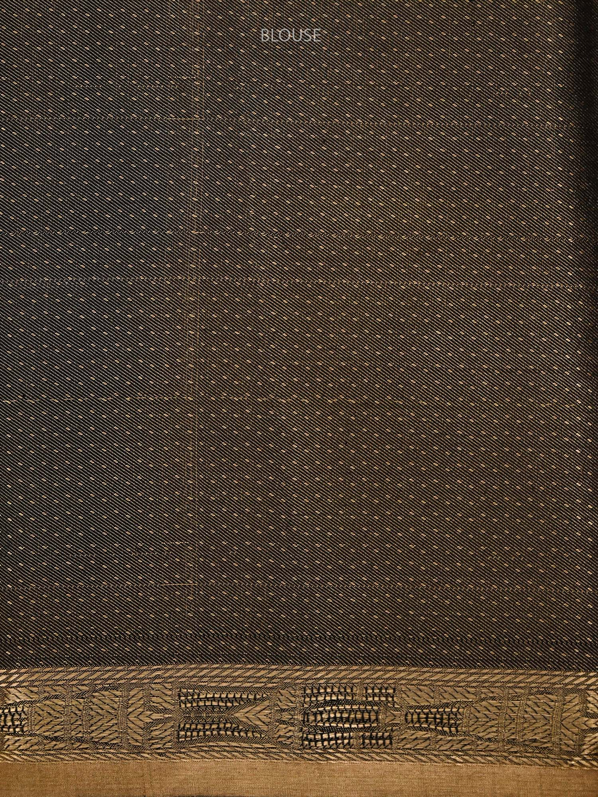 Black Tissue Brocade Handloom Banarasi Saree