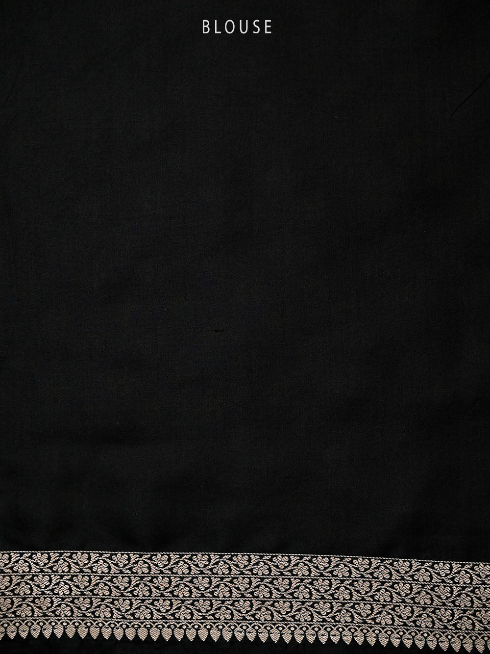 Black Silk Brocade Handloom Banarasi Saree