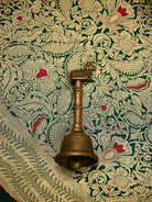 Bottle Green Meenakari Silk Brocade Handloom Banarasi Saree - Sacred Weaves
