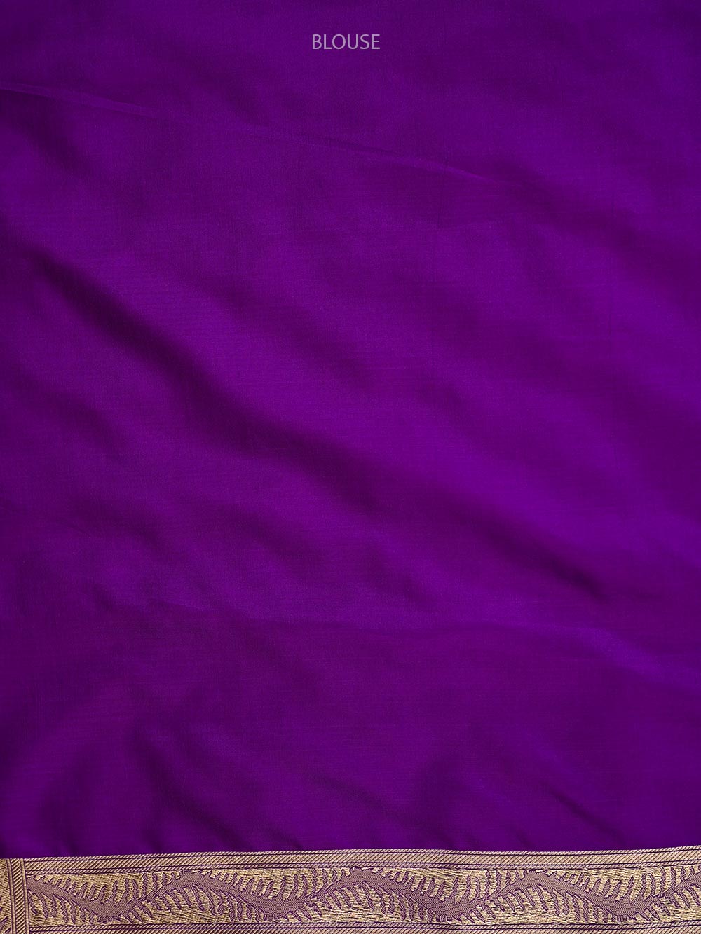 Purple Meenakari Silk Brocade Handloom Banarasi Saree - Sacred Weaves