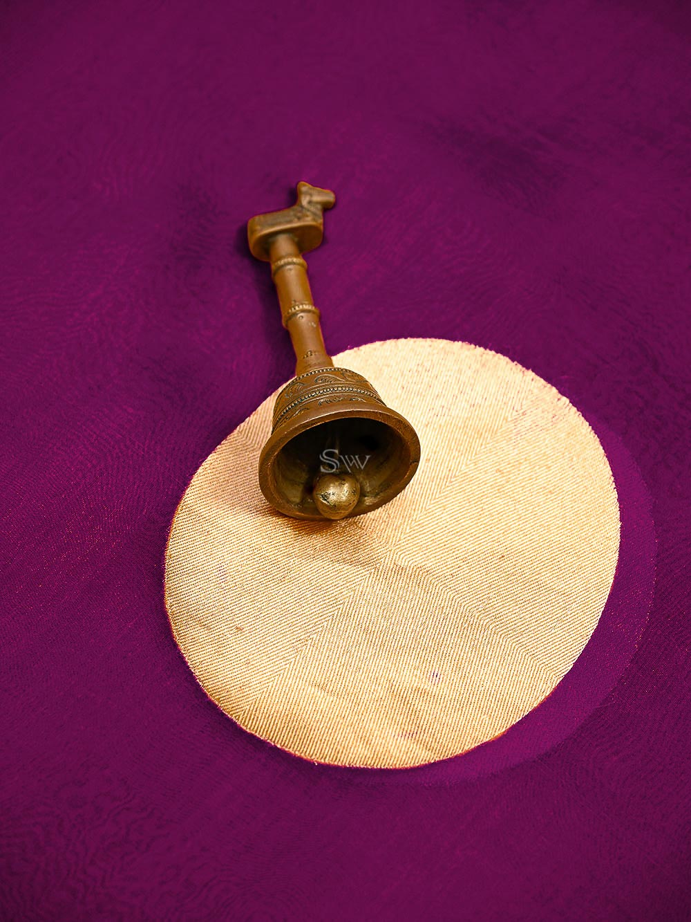 Dark Magenta Boota Pure Organza Silk Handloom Banarasi Saree - Sacred Weaves