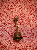 Red Silk Brocade Handloom Banarasi Saree - Sacred Weaves