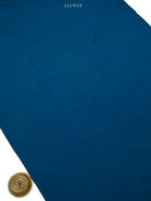Midnight Blue Booti Crepe Silk Handloom Banarasi Suit - Sacred Weaves