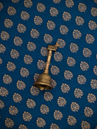 Midnight Blue Booti Crepe Silk Handloom Banarasi Suit - Sacred Weaves