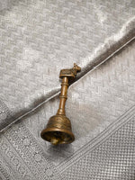 Grey Tissue Brocade Handloom Banarasi Saree - Sacred Weaves