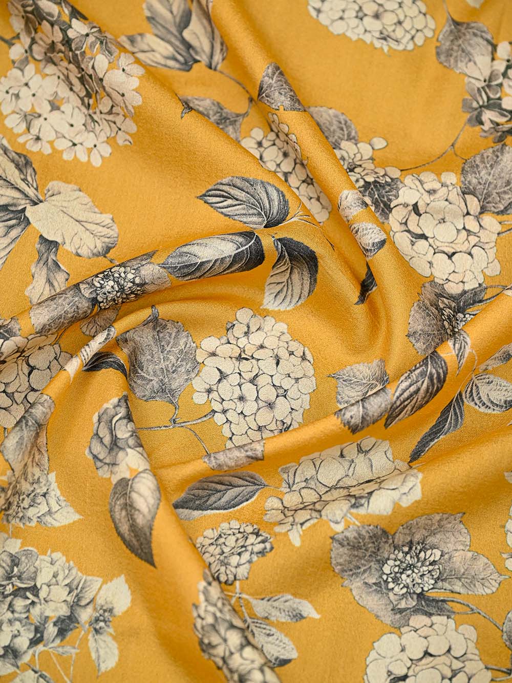 Yellow Booti Silk Handloom Banarasi Suit - Sacred Weaves