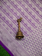 Purple Silk Brocade Handloom Banarasi Saree - Sacred Weaves