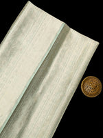 Sea Green Silk Brocade Handloom Banarasi Saree - Sacred Weaves
