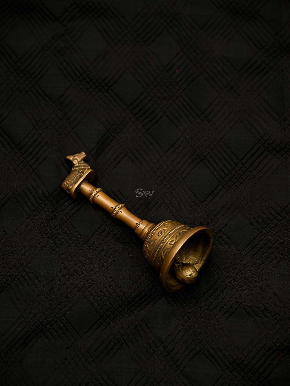 Black Brocade Katan Silk Handloom Banarasi Suit - Sacred Weaves