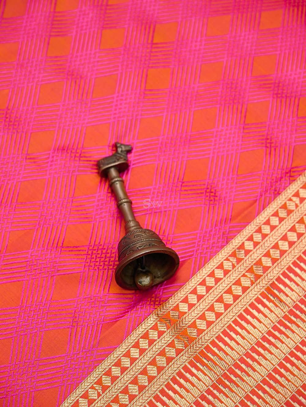 Yellow Brocade Katan Silk Handloom Banarasi Suit - Sacred Weaves