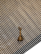 Grey Black Satin Brocade Silk Handloom Banarasi Suit - Sacred Weaves