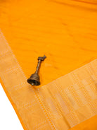 Grey Black Satin Brocade Silk Handloom Banarasi Suit - Sacred Weaves