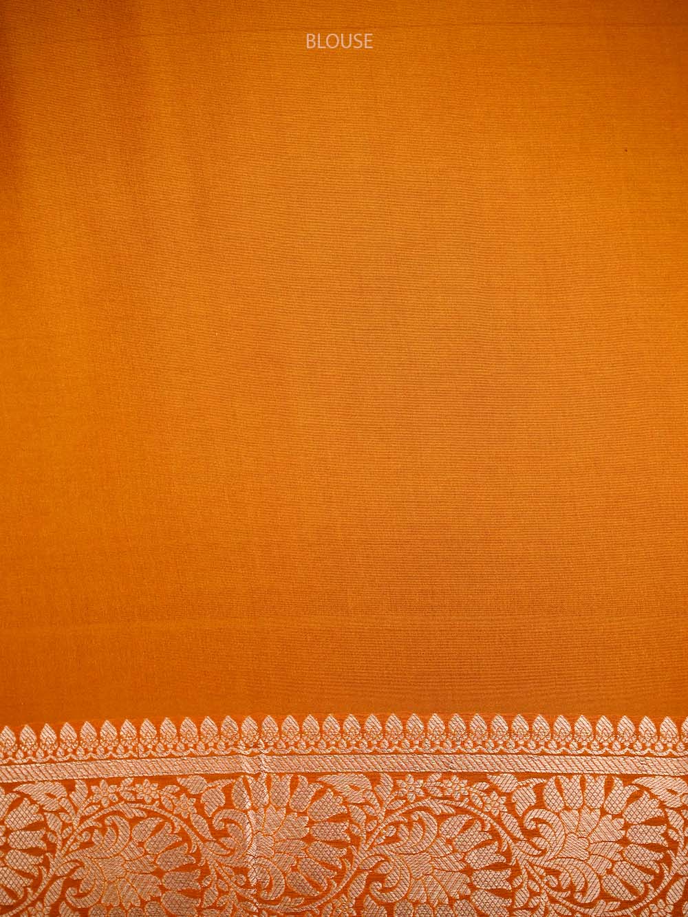 Mustard Meenakari Silk Brocade Handloom Banarasi Saree - Sacred Weaves