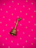 Dark Pink Meenakari Booti Katan Silk Handloom Banarasi Suit - Sacred Weaves