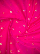 Dark Pink Meenakari Booti Katan Silk Handloom Banarasi Suit - Sacred Weaves