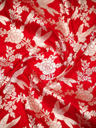 Red Booti Katan Silk Handloom Banarasi Suit - Sacred Weaves