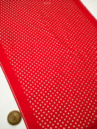 Red Booti Katan Silk Handloom Banarasi Suit - Sacred Weaves