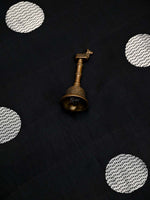 Black Boota Katan Silk Handloom Banarasi Saree - Sacred Weaves