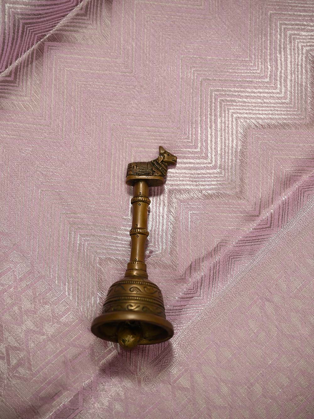 Pastel Pink Tissue Brocade Handloom Banarasi Saree - Sacred Weaves