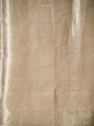 Dark Beige Tissue Brocade Handloom Banarasi Saree - Sacred Weaves