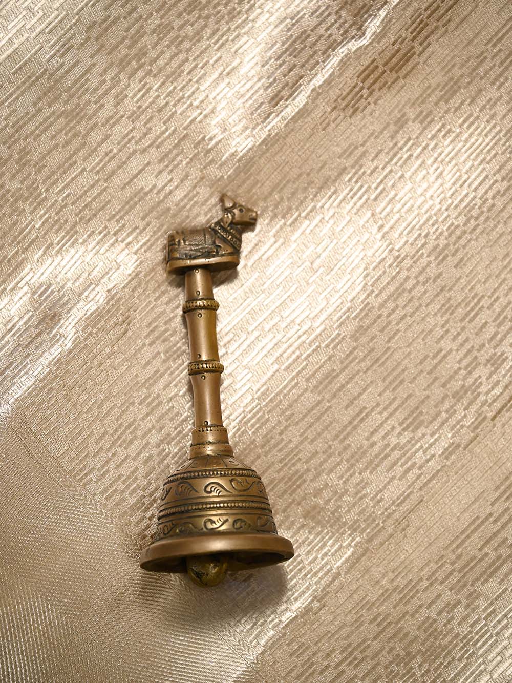 Dark Beige Tissue Brocade Handloom Banarasi Saree - Sacred Weaves