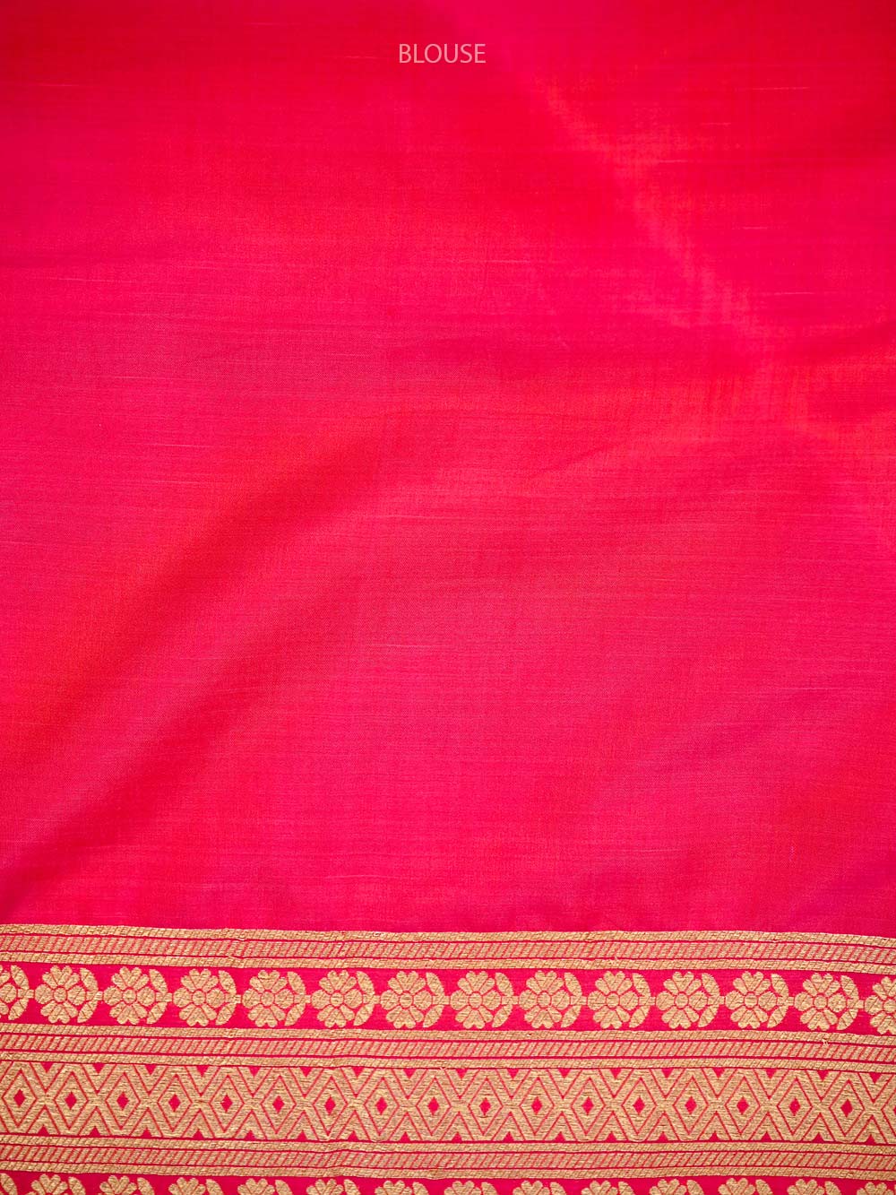 Pink Orange Meenakari Silk Brocade Handloom Banarasi Saree - Sacred Weaves