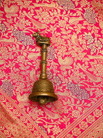 Pink Orange Meenakari Silk Brocade Handloom Banarasi Saree - Sacred Weaves