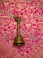 Dark Pink Meenakari Silk Brocade Handloom Banarasi Saree - Sacred Weaves