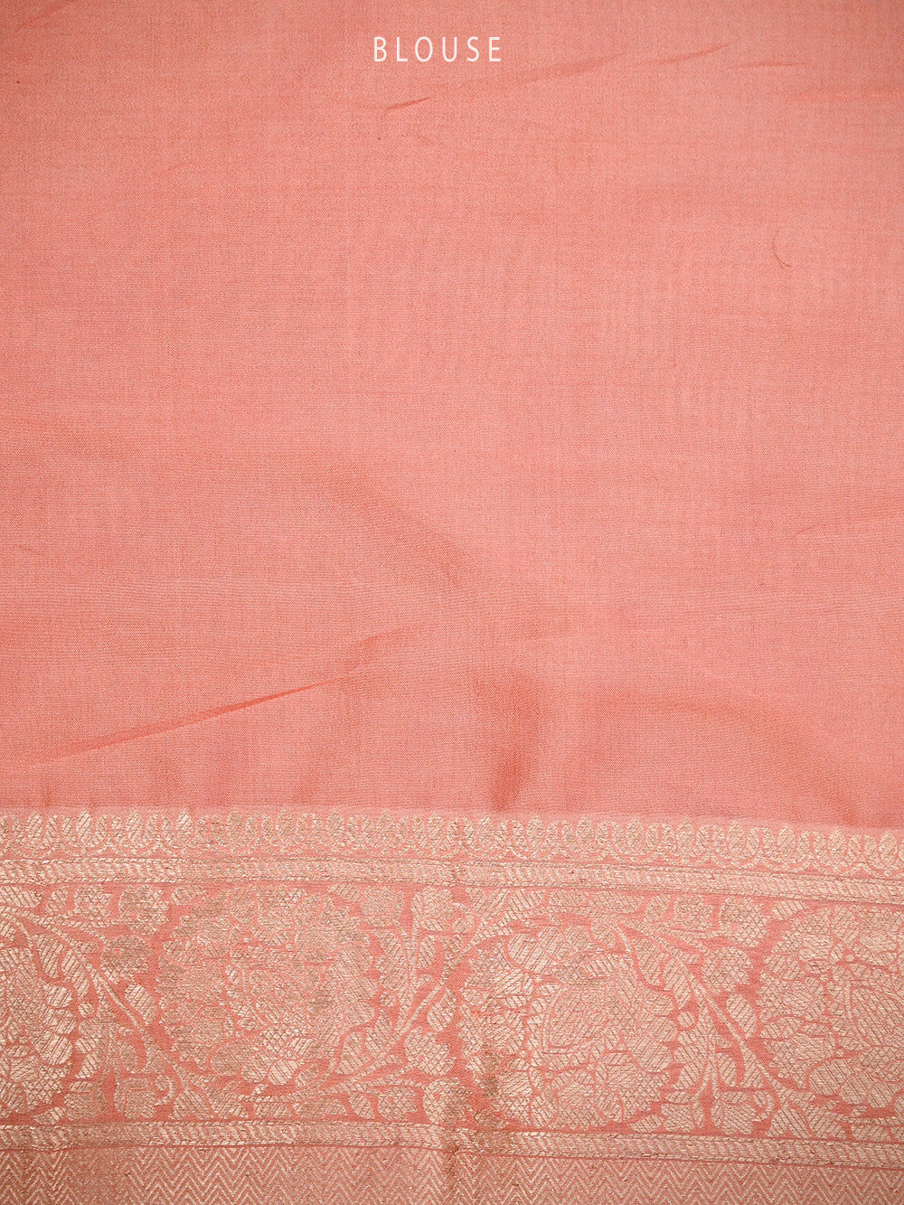 Pastel Pink Silk Brocade Handloom Banarasi Saree - Sacred Weaves