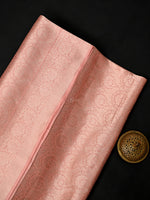Pastel Pink Silk Brocade Handloom Banarasi Saree - Sacred Weaves