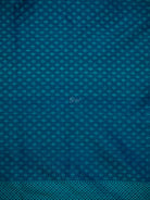 Blue Green Satin Tanchoi Silk Handloom Banarasi Suit - Sacred Weaves