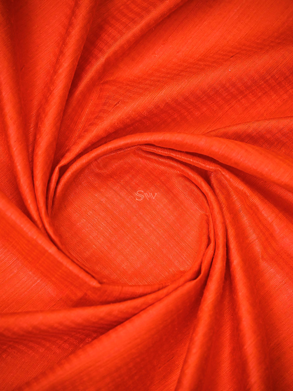 Dark Orange Booti Dupion Silk Handloom Banarasi Suit - Sacred Weaves