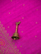 Dark Magenta Booti Dupion Silk Handloom Banarasi Suit - Sacred Weaves