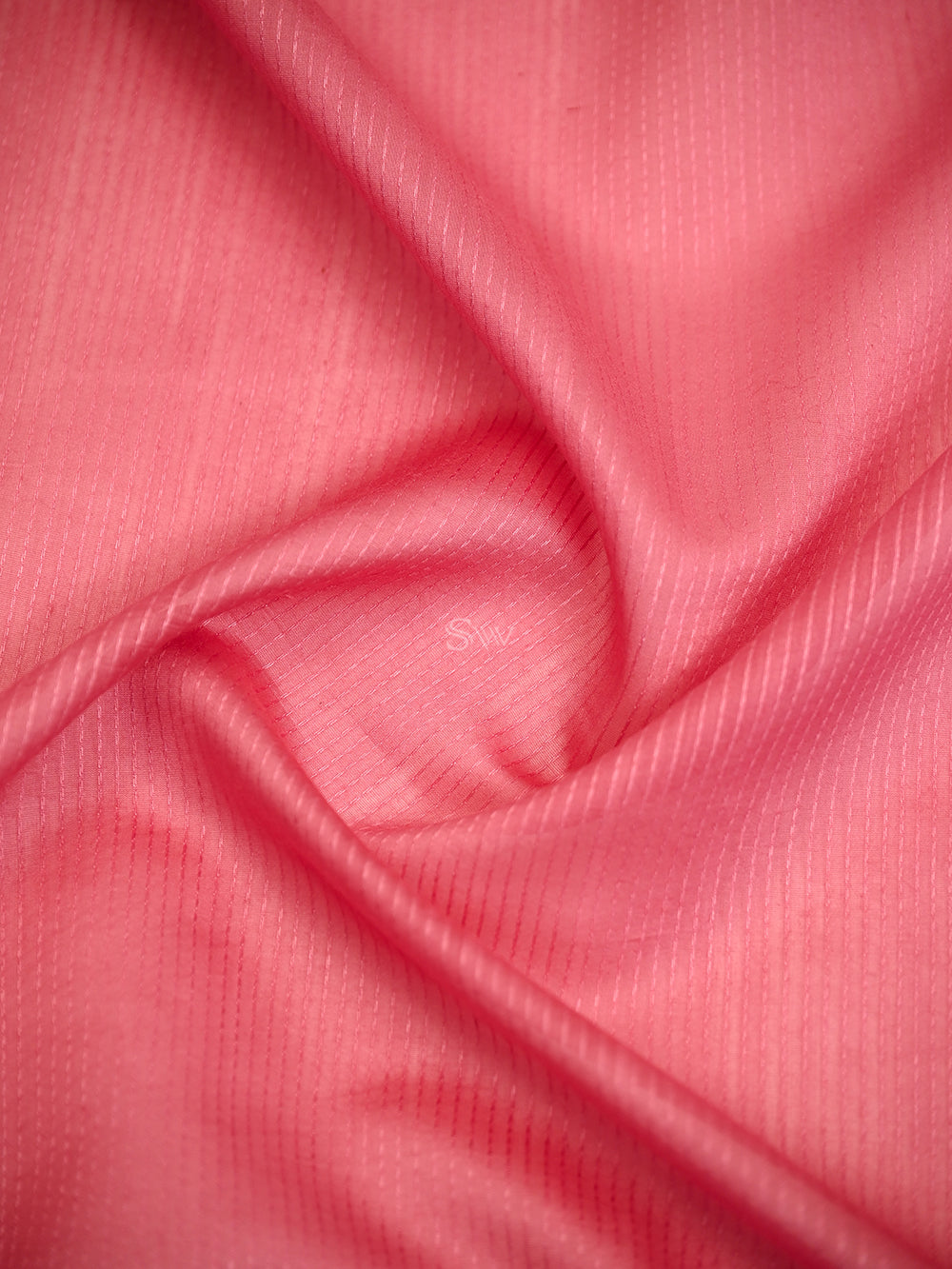 Pastel Pink Cotton Silk Banarasi Saree - Sacred Weaves