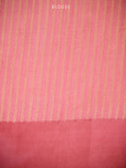 Pastel Pink Cotton Silk Banarasi Saree - Sacred Weaves