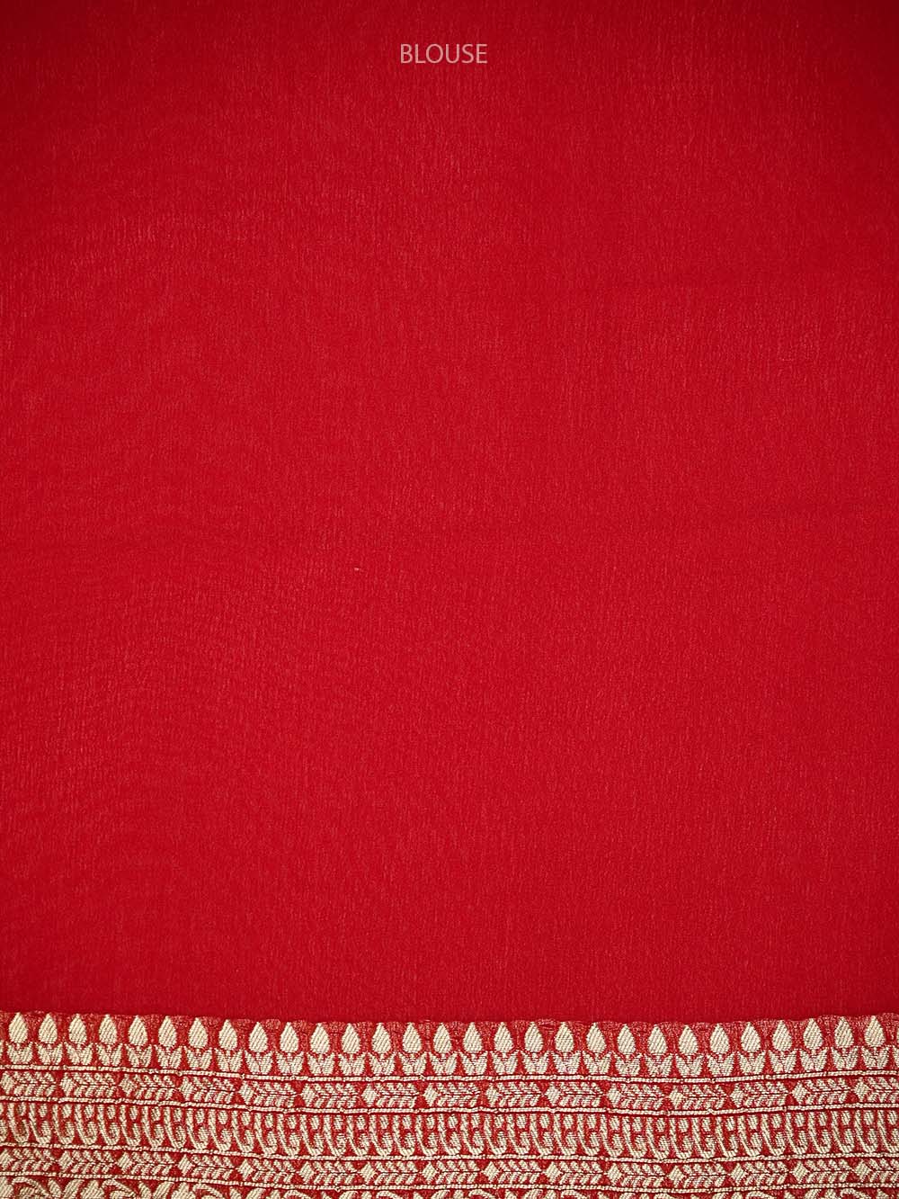 Cream Jaal Khaddi Georgette Handloom Banarasi Saree - Sacred Weaves