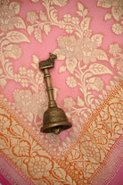 Pink Booti Khaddi Georgette Handloom Banarasi Suit - Sacred Weaves