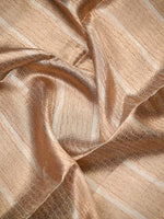Pastel Pink Brocade Tissue Handloom Banarasi Dupatta - Sacred Weaves