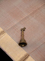 Pink Crush Tissue Handloom Banarasi Dupatta - Sacred Weaves