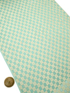 Sea Green Booti Khaddi Georgette Handloom Banarasi Suit - Sacred Weaves