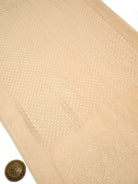 Cream Booti Khaddi Georgette Handloom Banarasi Saree - Sacred Weaves