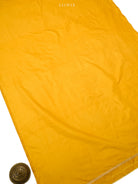 Yellow Booti Meenakari Katan Silk Handloom Banarasi Suit - Sacred Weaves