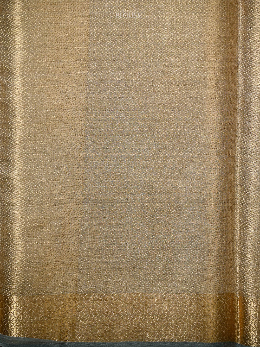 Pastel Grey Tissue Brocade Handloom Banarasi Saree - Sacred Weaves
