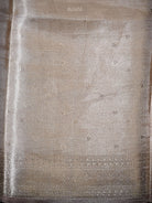 Pastel Pink Tissue Brocade Handloom Banarasi Saree - Sacred Weaves